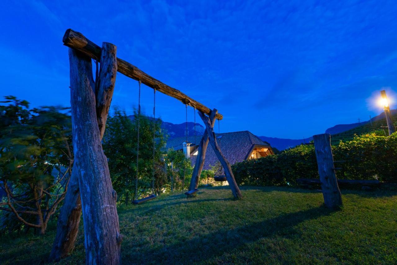 Apartamento Finkenhof: Ferienwohungen - Urlaub Auf Dem Bauernhof Termeno Exterior foto