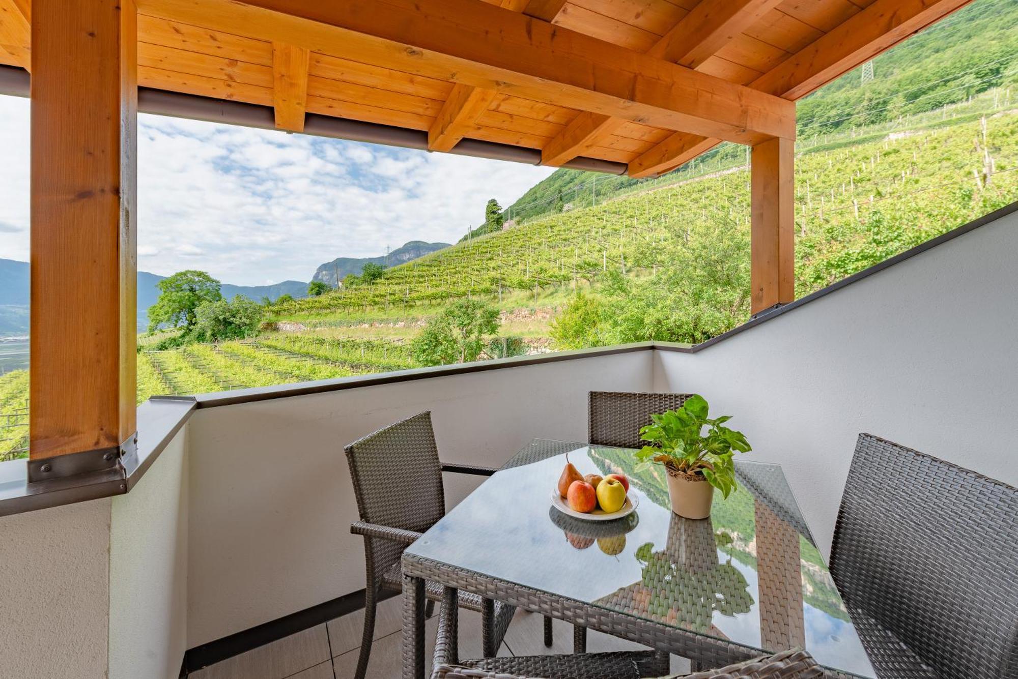 Apartamento Finkenhof: Ferienwohungen - Urlaub Auf Dem Bauernhof Termeno Exterior foto